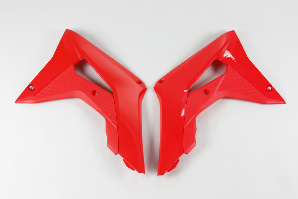 Radiator Covers red for Honda CRF 250 R - CRF 450 R - CRF 250 RX ENDURO - CRF 250 RX ENDURO SPECIAL - CRF 300 RX ENDURO - CR...